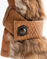 Cavalli Fur Fitted Jacket