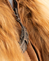 Cavalli Fur Fitted Jacket