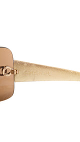 Chanel Rimless Sunglasses