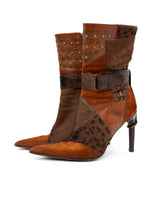 El Dantes Pony Patchwork Boots