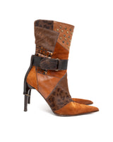 El Dantes Pony Patchwork Boots