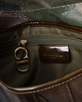 Dior Camo Saddle Bag