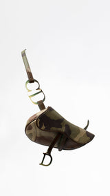 Dior Camo Mini Saddle Belt Bag