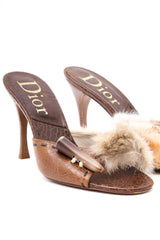Dior Fur Heels EU 37.5