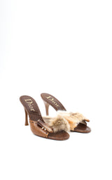 Dior Fur Heels EU 37.5