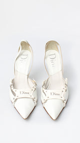 Dior Bondage Heels
