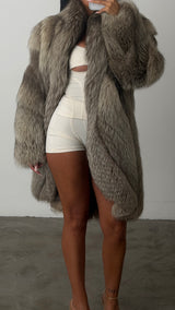 Vintage Fox Fur Coat
