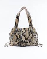 Chrome Hearts JJ Dean Python Snakeskin Leather Bag