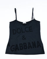 Dolce & Gabbana Logo Cami Top