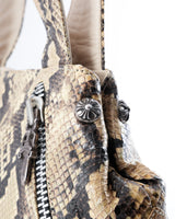 Chrome Hearts JJ Dean Python Snakeskin Leather Bag