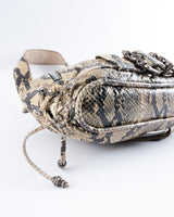 Chrome Hearts JJ Dean Python Snakeskin Leather Bag