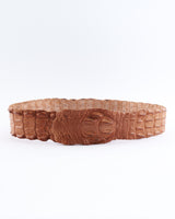 Roberto Cavalli Crocodile Leather Belt