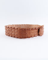 Roberto Cavalli Crocodile Leather Belt
