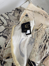 Cavalli Corset Snakeskin Dress