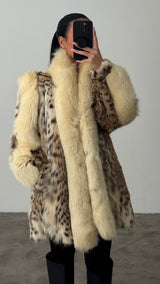 Vintage Lynx Fur Coat