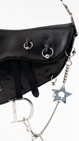 Dior Hardcore Piercing Saddle Bag