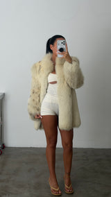 Vintage Fox Fur Coat