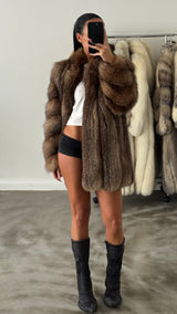 Vintage Fox Fur Coat