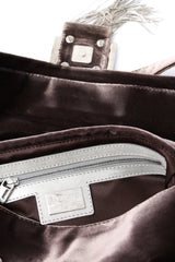 Fendi Velvet Tassel Baguette Bag