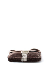 Fendi Velvet Tassel Baguette Bag