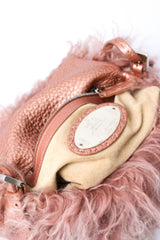 Fendi Mongolian Fur Baguette Bag