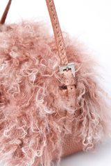Fendi Mongolian Fur Baguette Bag