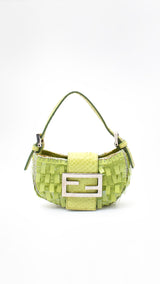 Fendi Python Mini Croissant