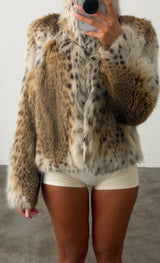 Vintage Lynx Fur Jacket