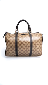 Gucci Monogram Boston Bag