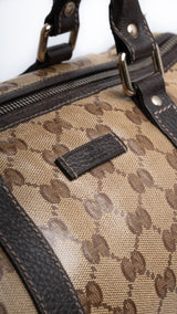 Gucci Monogram Boston Bag