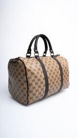 Gucci Monogram Boston Bag