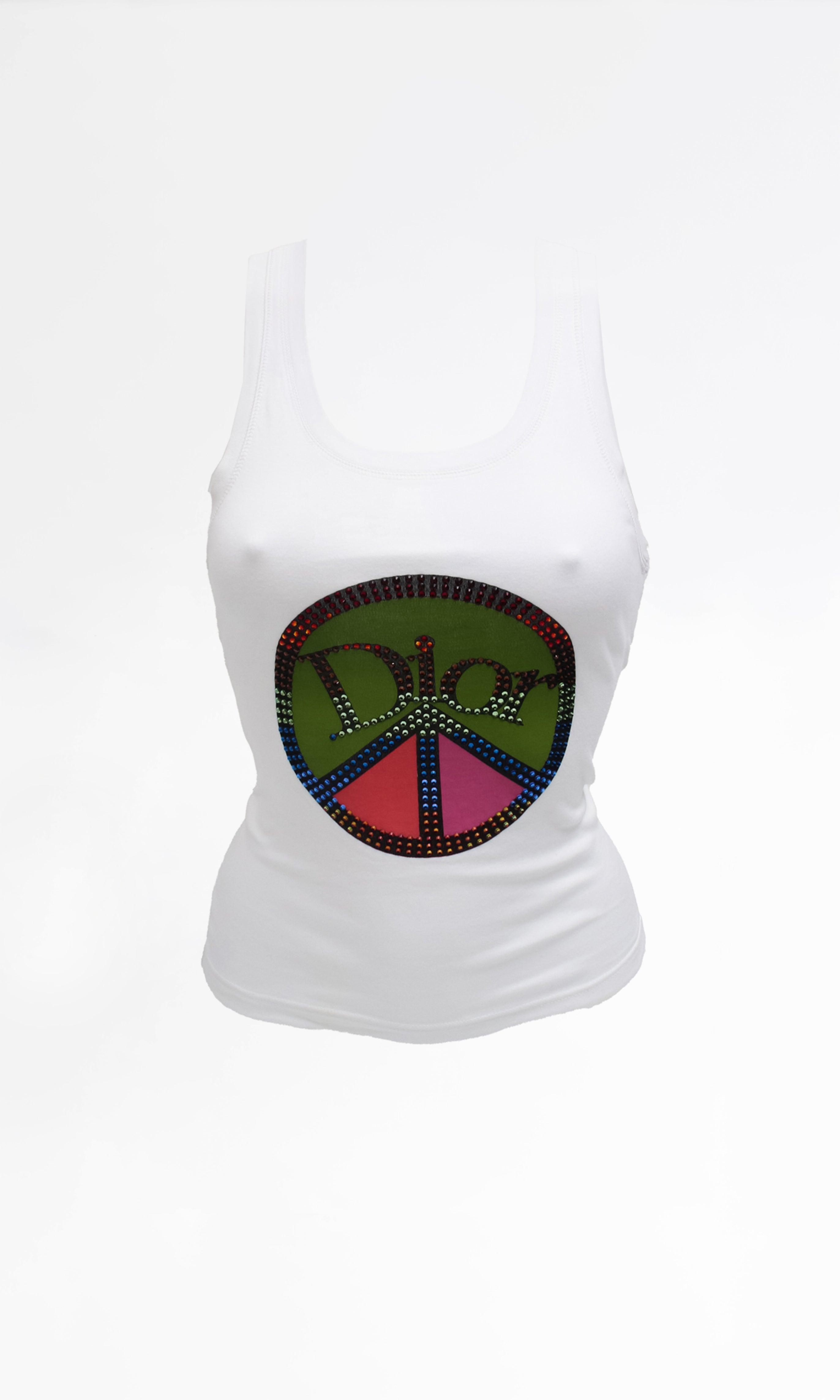 Christian Dior 2005 Peace Tank Top