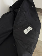 Balenciaga Oversized Single Breasted Wool Blazer