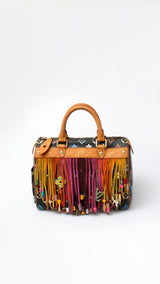 Louis Vuitton X Takashi Murakami Monogram Fringe Speedy 25
