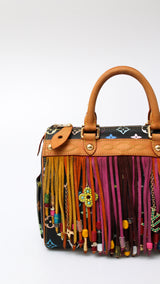 Louis Vuitton X Takashi Murakami Monogram Fringe Speedy 25