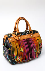 Louis Vuitton X Takashi Murakami Monogram Fringe Speedy 25