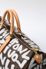 Louis Vuitton X Stephen Sprouse Monogram Graffiti Keepall 50