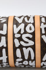Louis Vuitton X Stephen Sprouse Monogram Graffiti Keepall 50