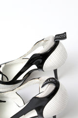 Gianmarco Lorenzi Leather Lace Heels