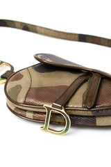 Dior Camo Mini Saddle Belt Bag