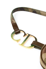 Dior Camo Mini Saddle Belt Bag