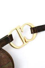 Dior Camo Mini Saddle Belt Bag