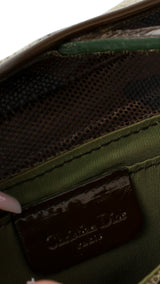 Dior Camo Mini Saddle Belt Bag