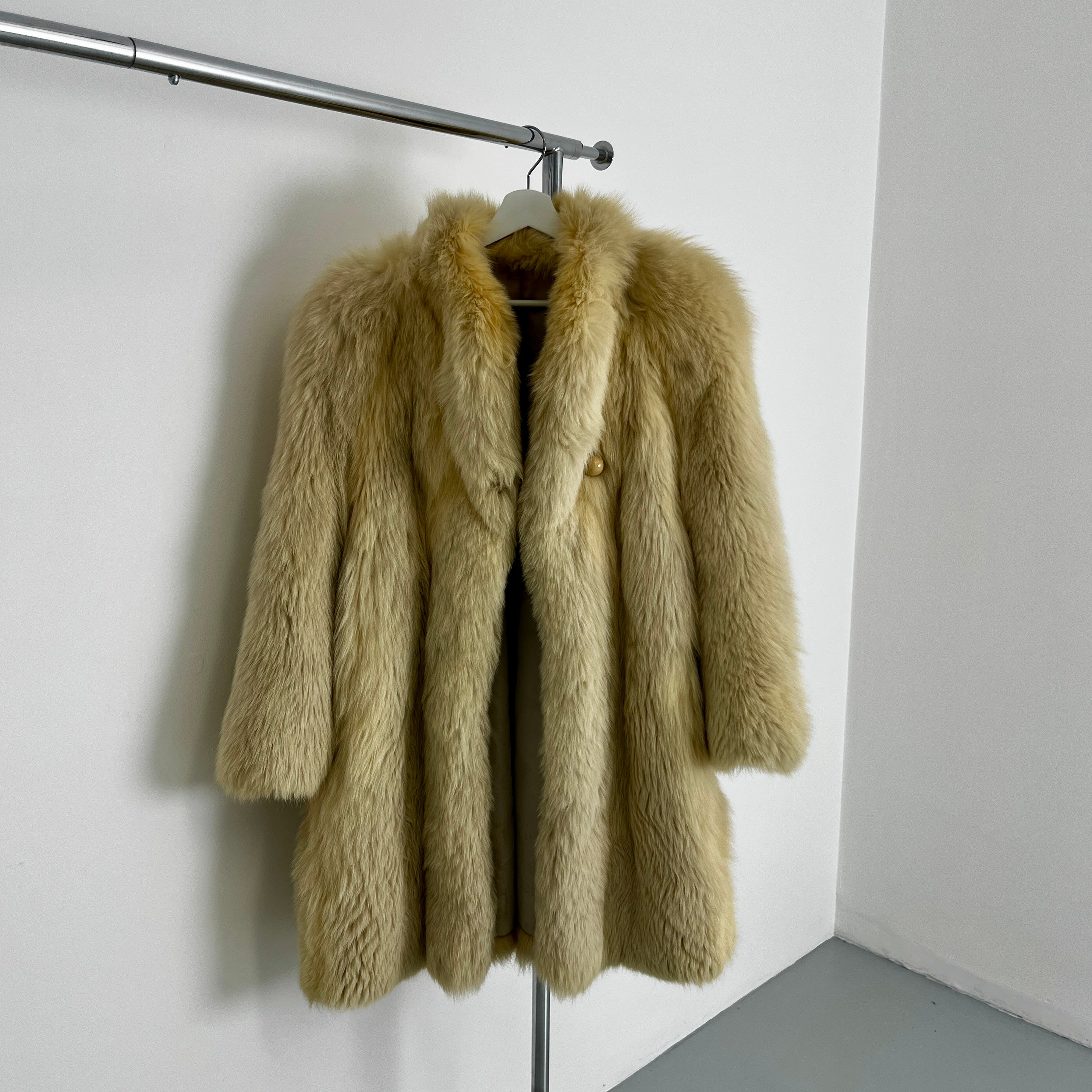 Vintage Fox Fur Coat Jean Vintage