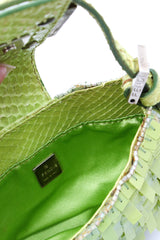 Fendi Python Mini Croissant