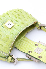 Fendi Python Mini Croissant