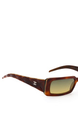 Chanel CC Quilted Sunglasses