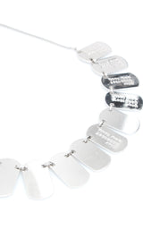Dior Tag Necklace