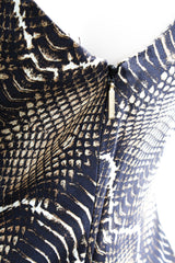 Roberto Cavalli Python Dress