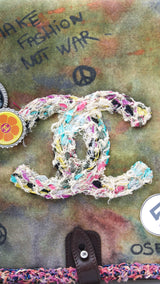 Chanel Graffiti On The Pavements Shoulder Bag